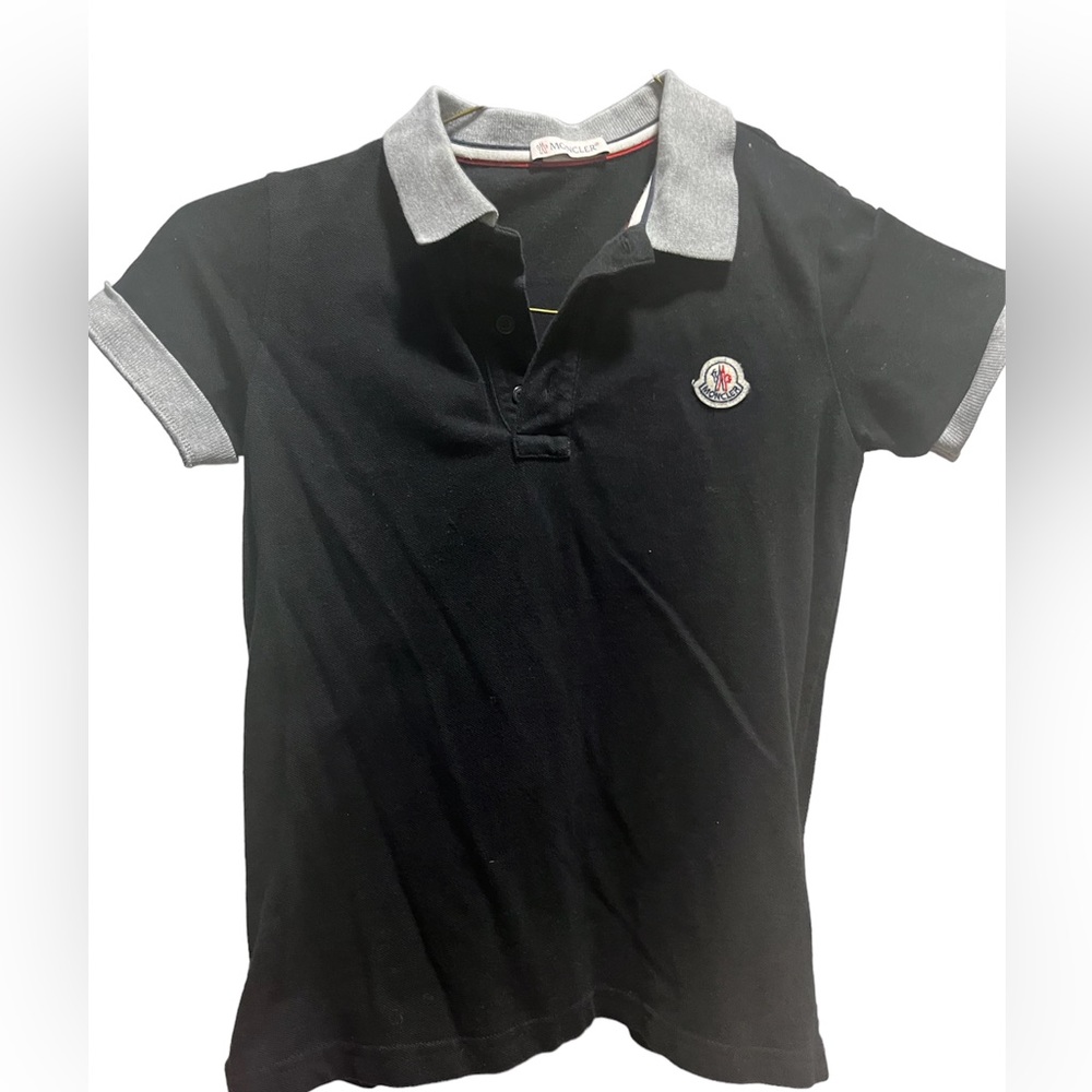 Moncler boys small polo shirt
